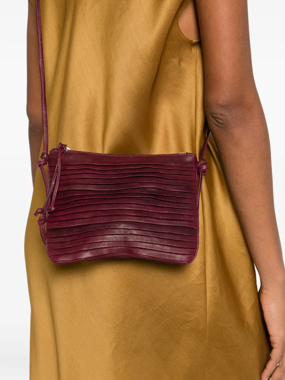Countryrow pleated cross body bag