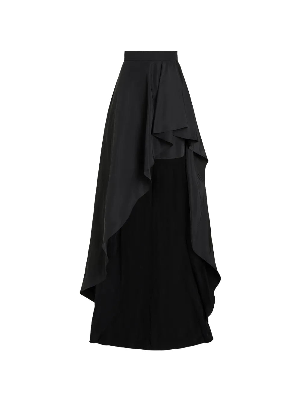 Karl Studio ruffle asymmetric skirt