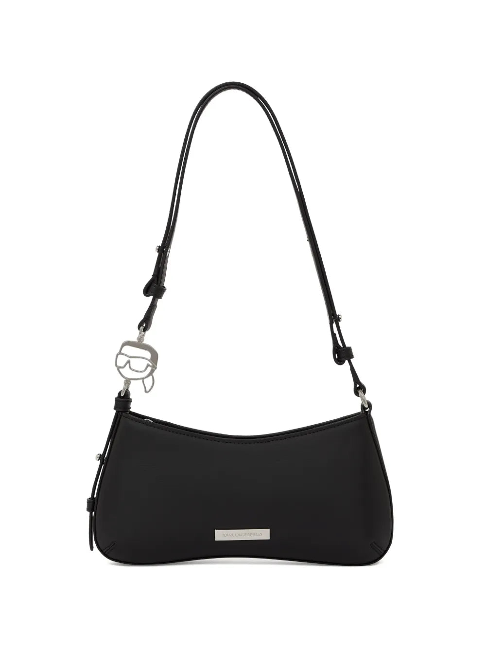 mini logo-plaque shoulder bag