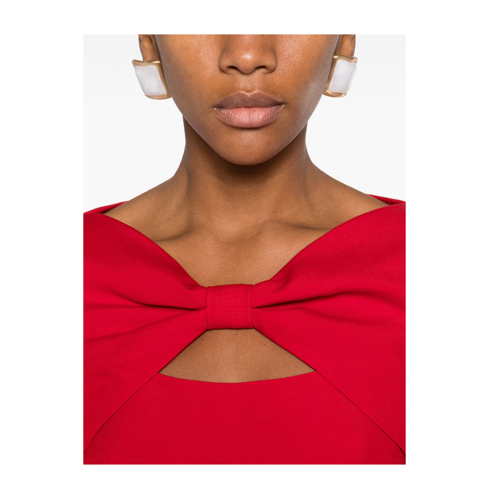 Wool And Silk Mini Dress