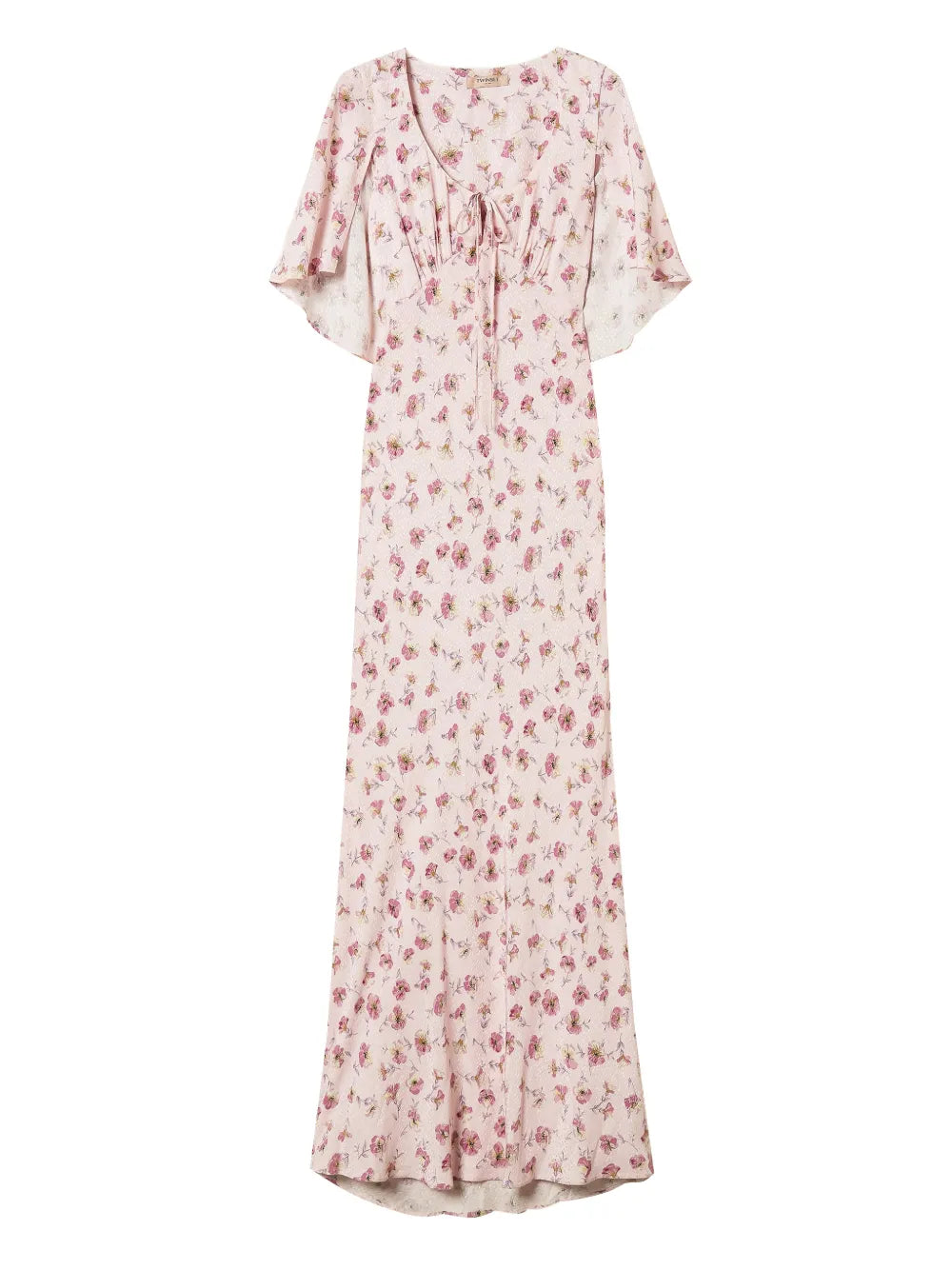floral-print maxi dress