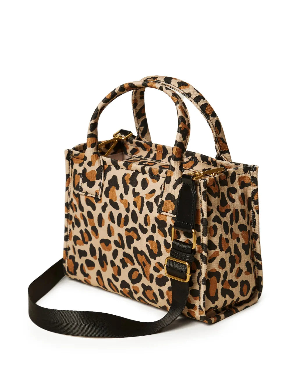 leopard-print tote bag