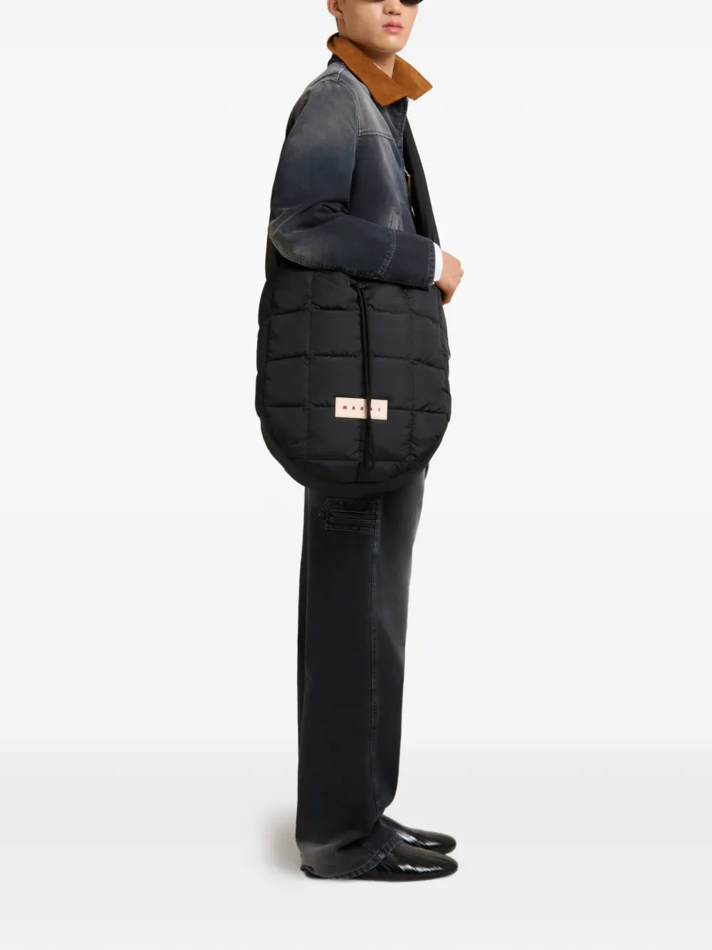 quilted shoulder bag
