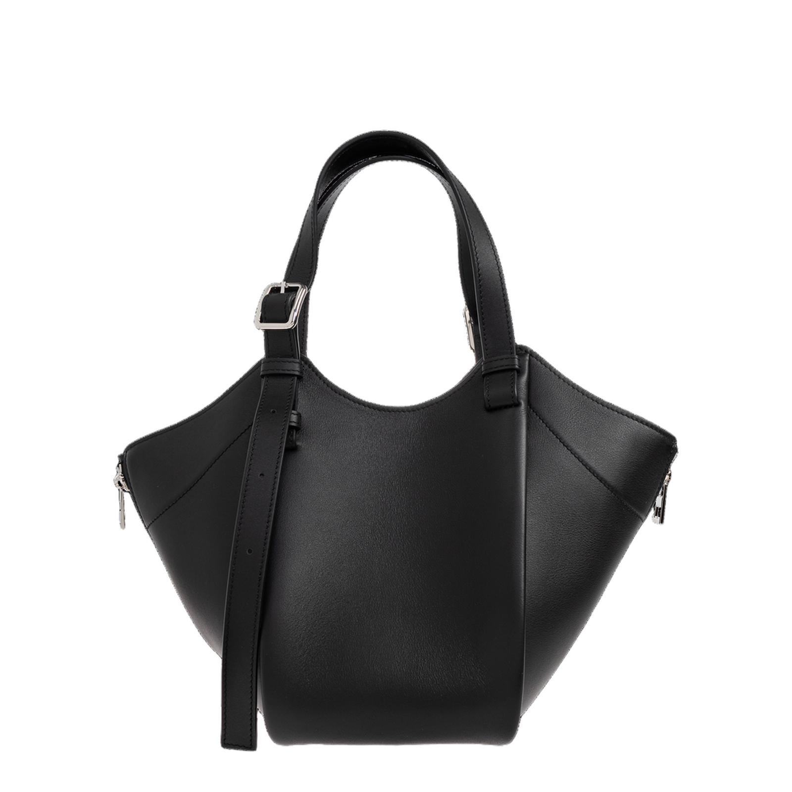 Hammock Flip Medium Shoulder Bag - Black
