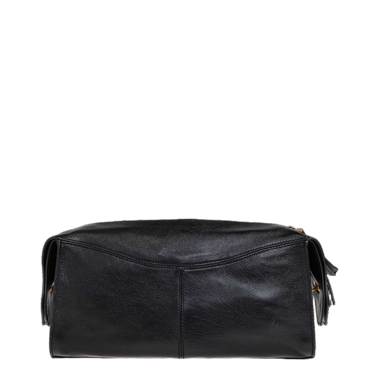 Pulse Leather Shoulder Bag Black