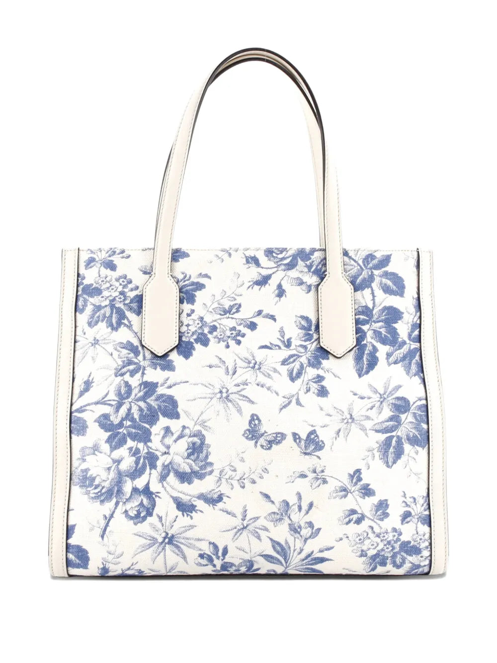 GG Ribbon Coated Printed Canvas Medium tote bag