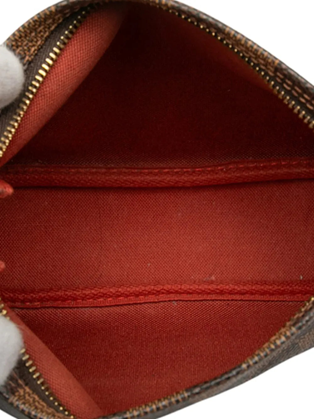 1998 Damier Ebene Trousse Pochette handbag