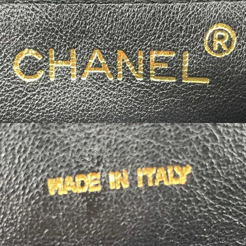 RC244 - CHANEL Vintage Black Lambskin Tassel Camera Bag