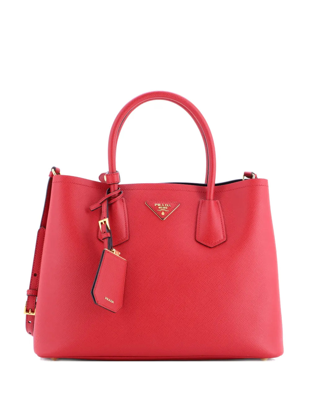 Cuir Double Saffiano Leather Medium tote bag