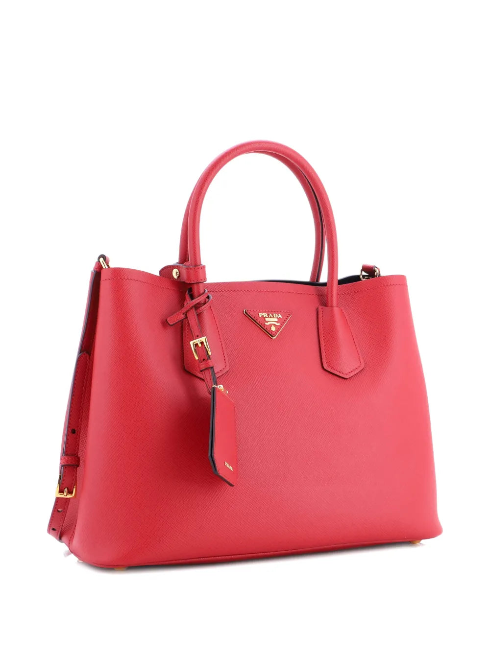 Cuir Double Saffiano Leather Medium tote bag