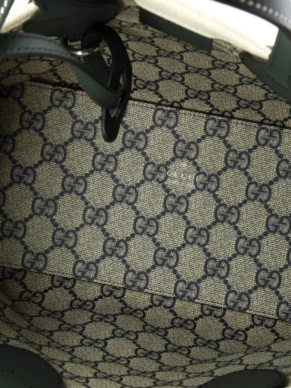 Logo Shopper Printed Canvas Small tote bag