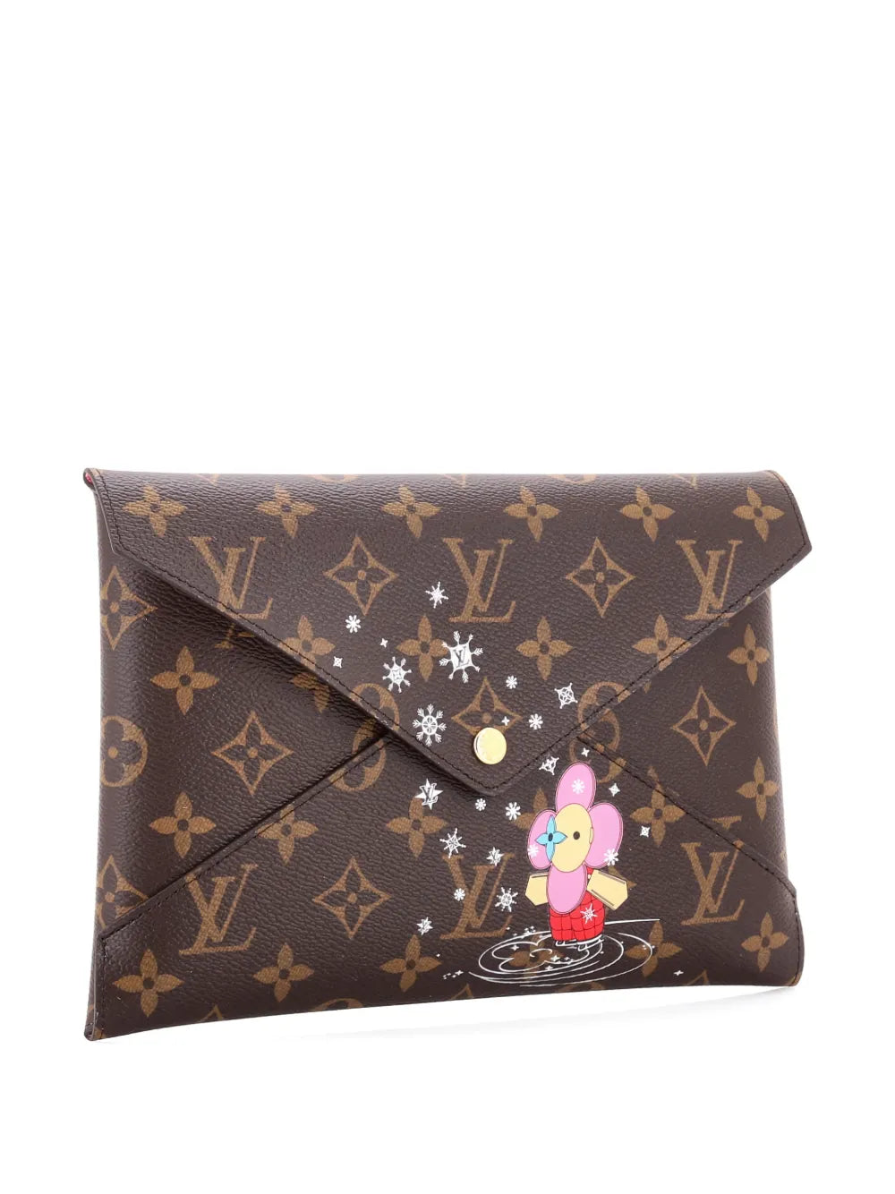 Kirigami Pochette Set Limited Edition Vivienne Xmas Monogram Canvas clutch bag