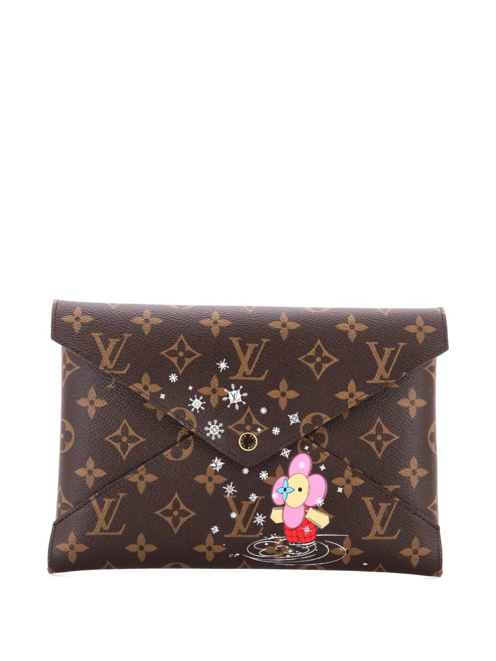 Kirigami Pochette Set Limited Edition Vivienne Xmas Monogram Canvas clutch bag
