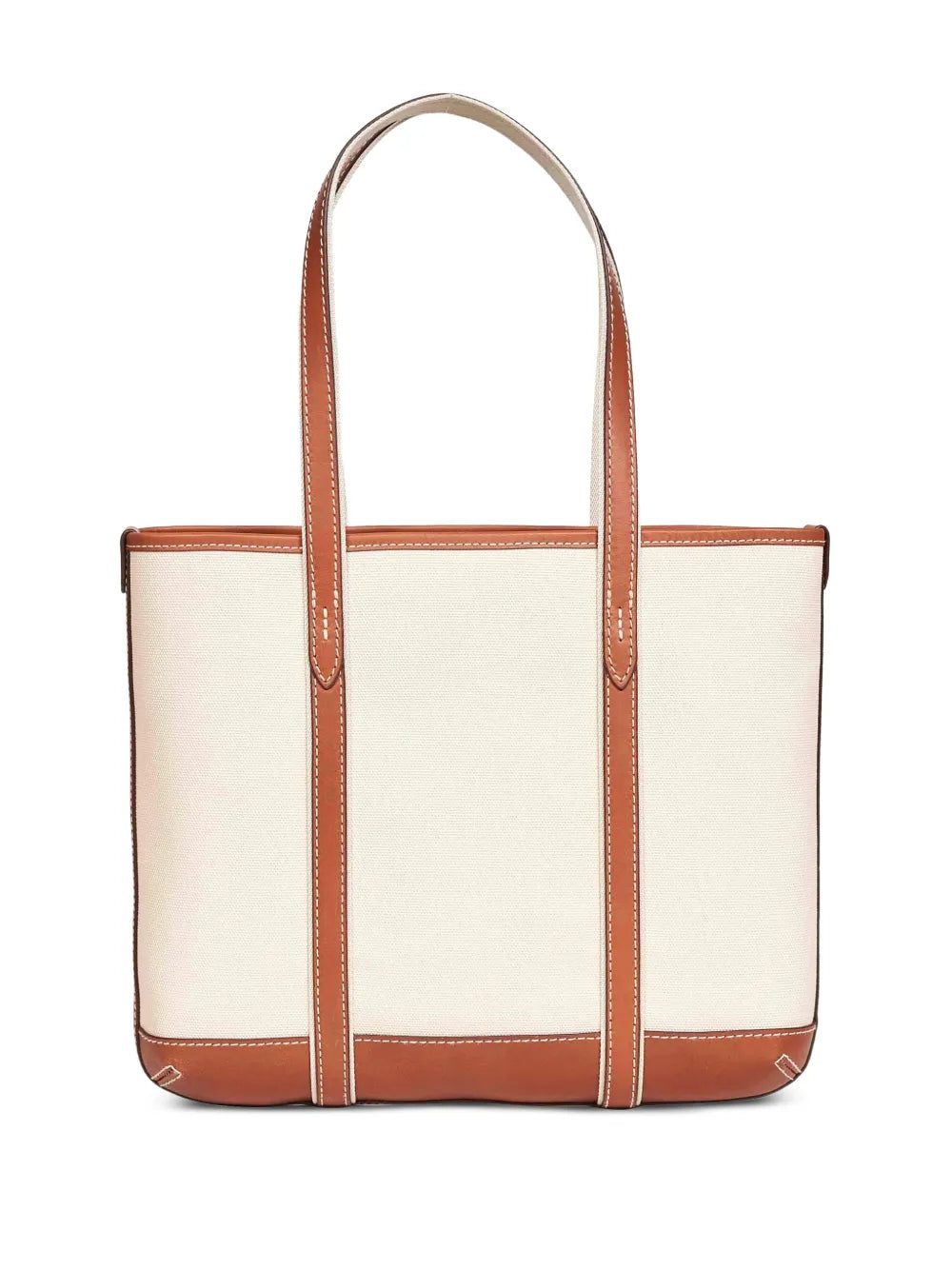 embroidered-logo tote bag