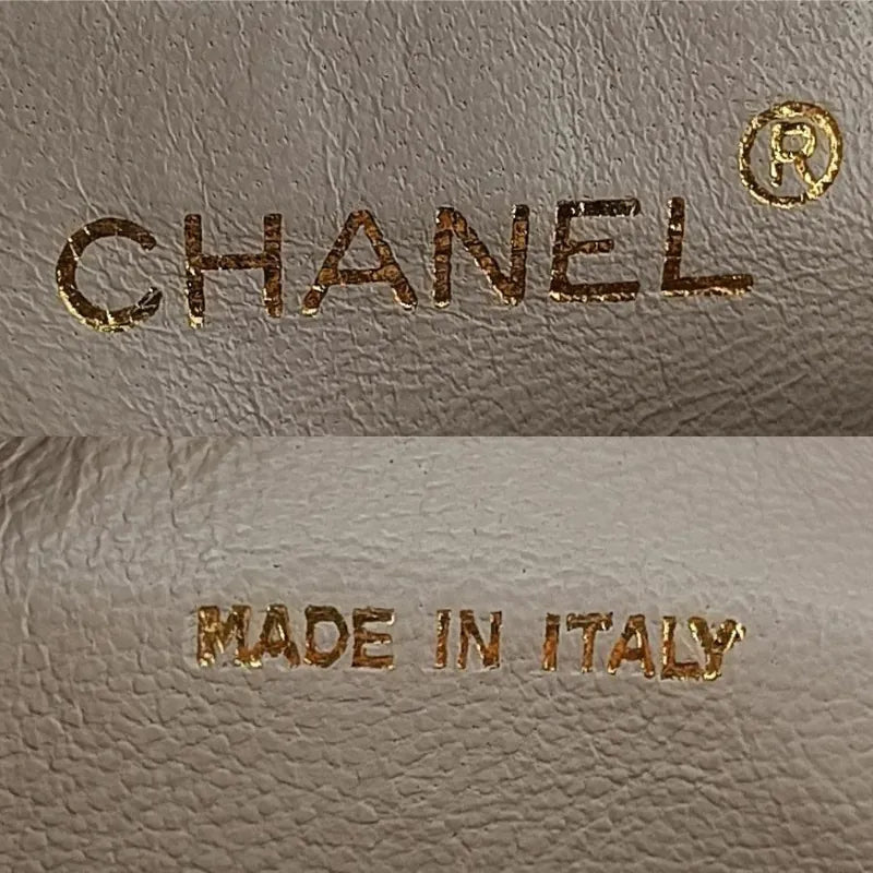 RB416 - CHANEL Vintage Pink Lambskin Triple CC Camera Bag