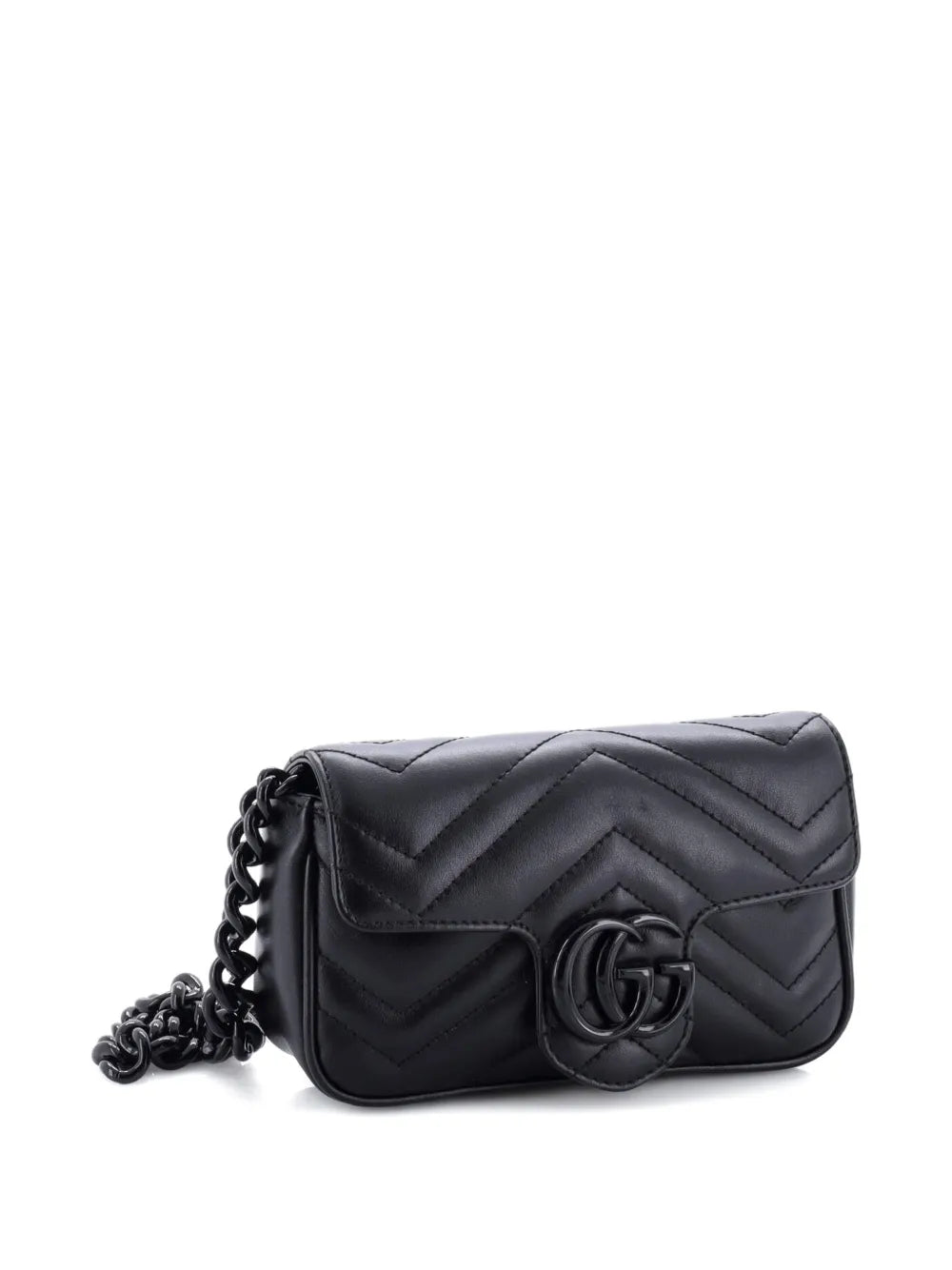 GG Marmont Flap Matelasse Leather belt bag