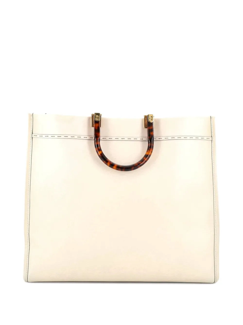 Sunshine Shopper Leather Large tote bag
