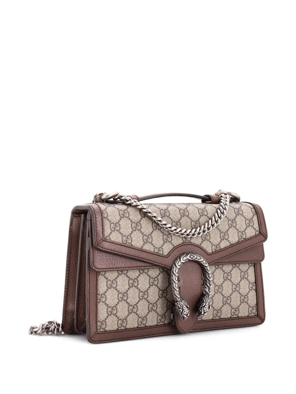 Dionysus Top Handle Chain Bag GG Coated Canvas Small satchel