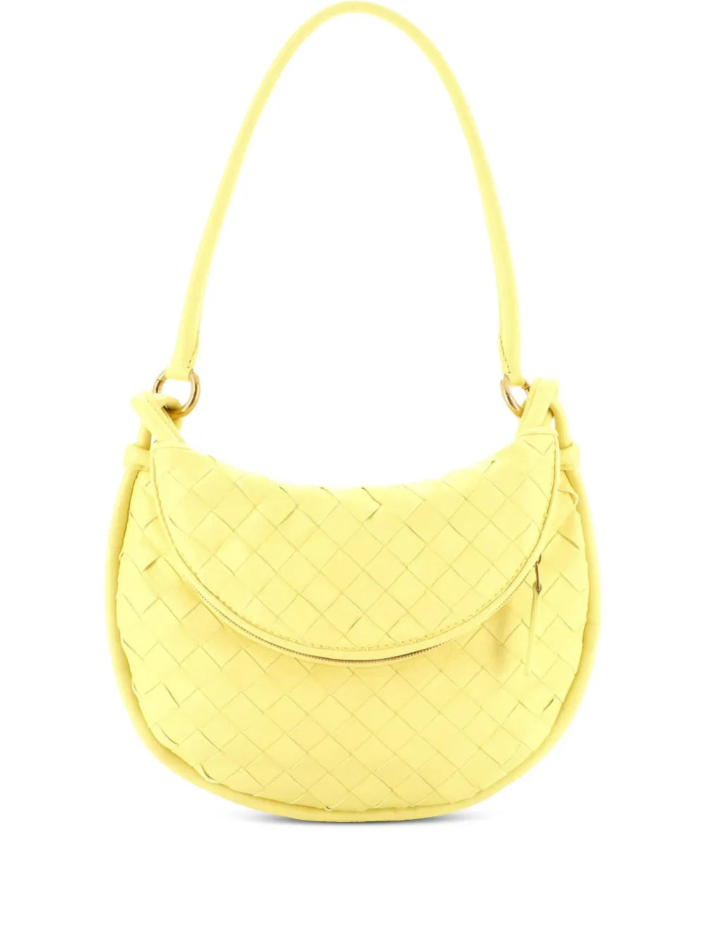 Gemelli Intrecciato Leather Small shoulder bag