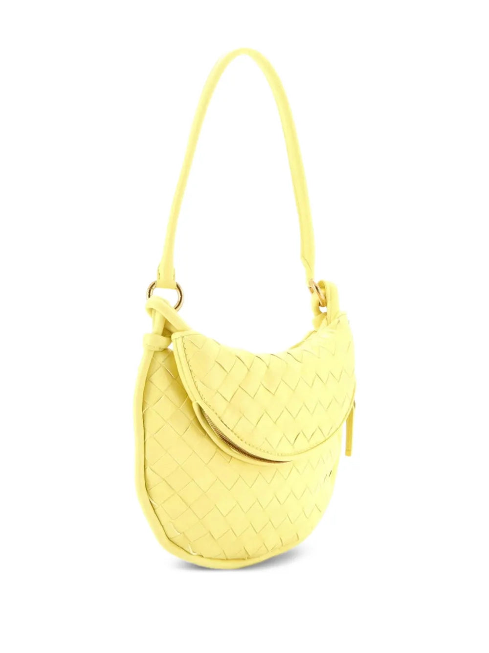 Gemelli Intrecciato Leather Small shoulder bag