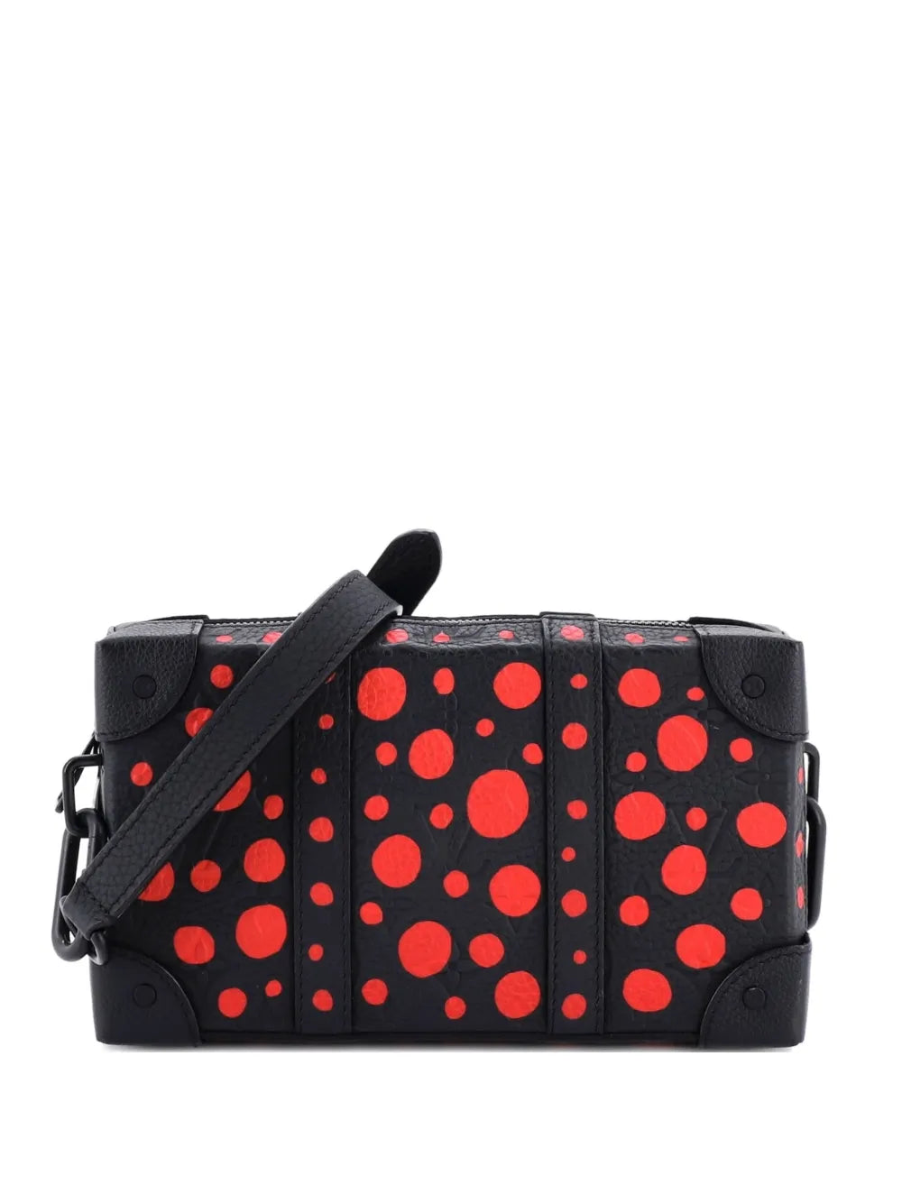 Soft Trunk Wearable Wallet Yayoi Kusama Infinity Dots Monogram Taurillon Leather crossbody bag