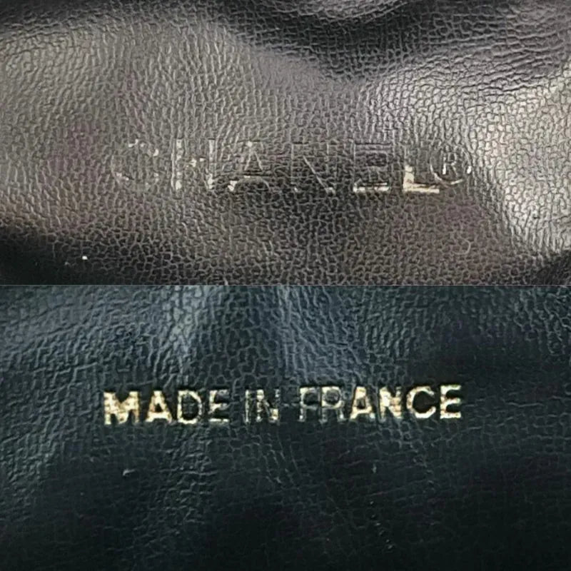 RA980 - CHANEL Vintage Blue Denim Cosmetic Bag