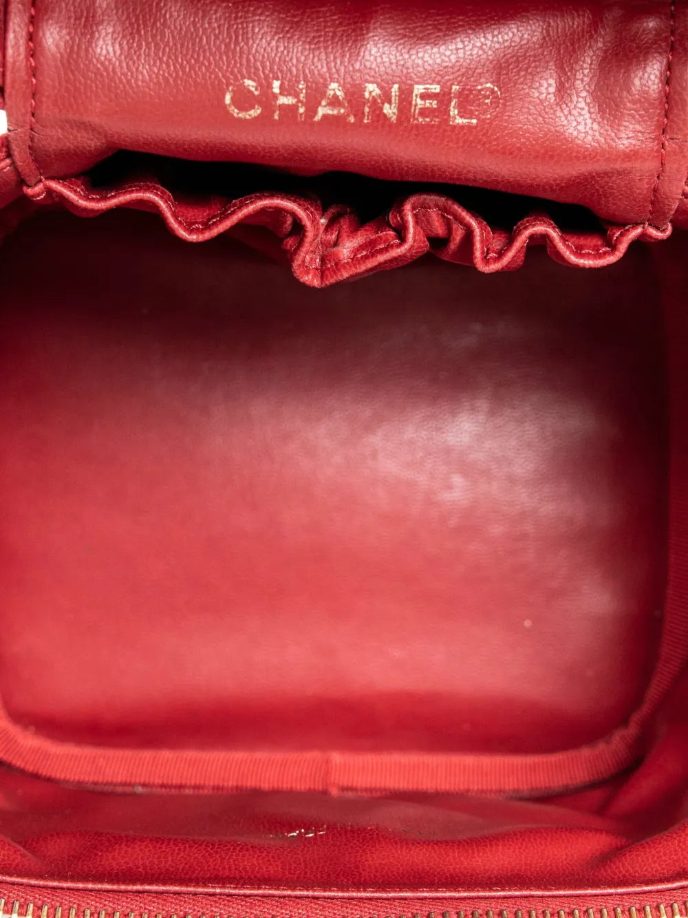 1996-1997 CC Vanity Case logo zip bag