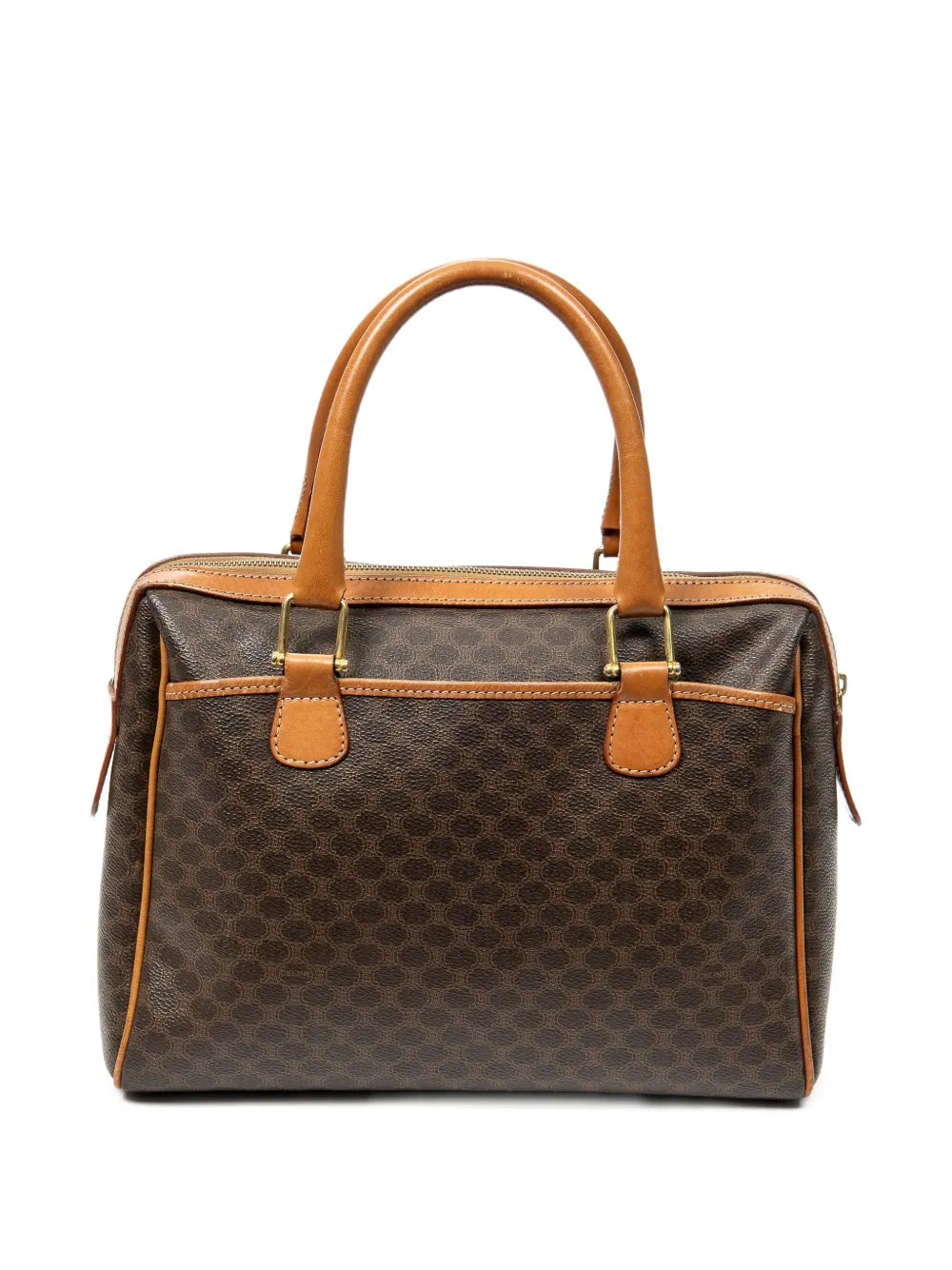 Boston macadam canvas tote bag