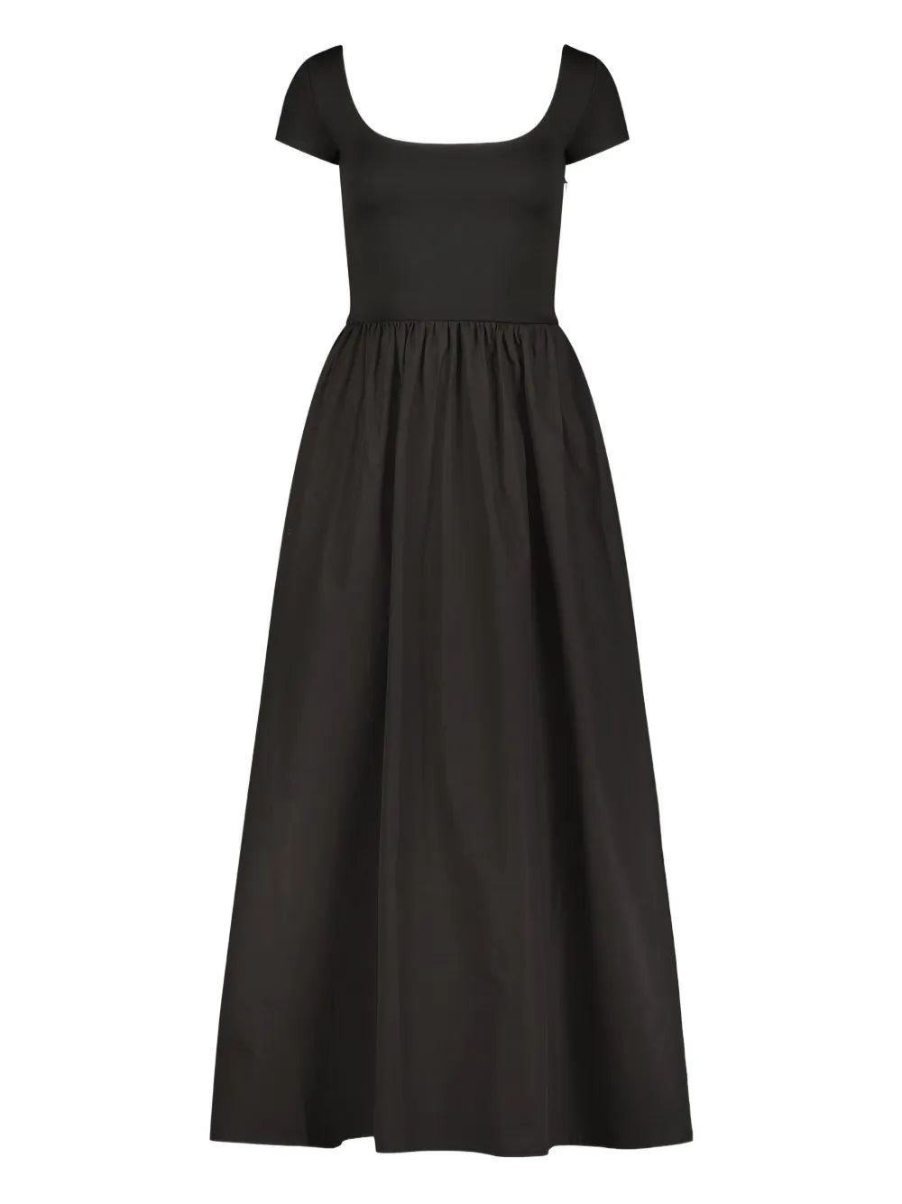 Amelia mesh-panel dress