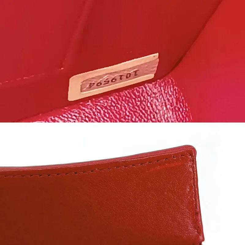 RA527 - CHANEL Vintage Red Lambskin Quilted 31 Tote Bag