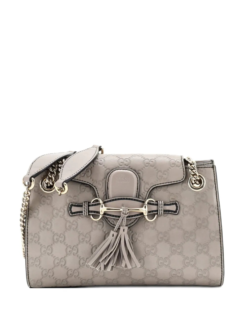 Emily Chain Flap Guccissima Leather Small shoulder bag
