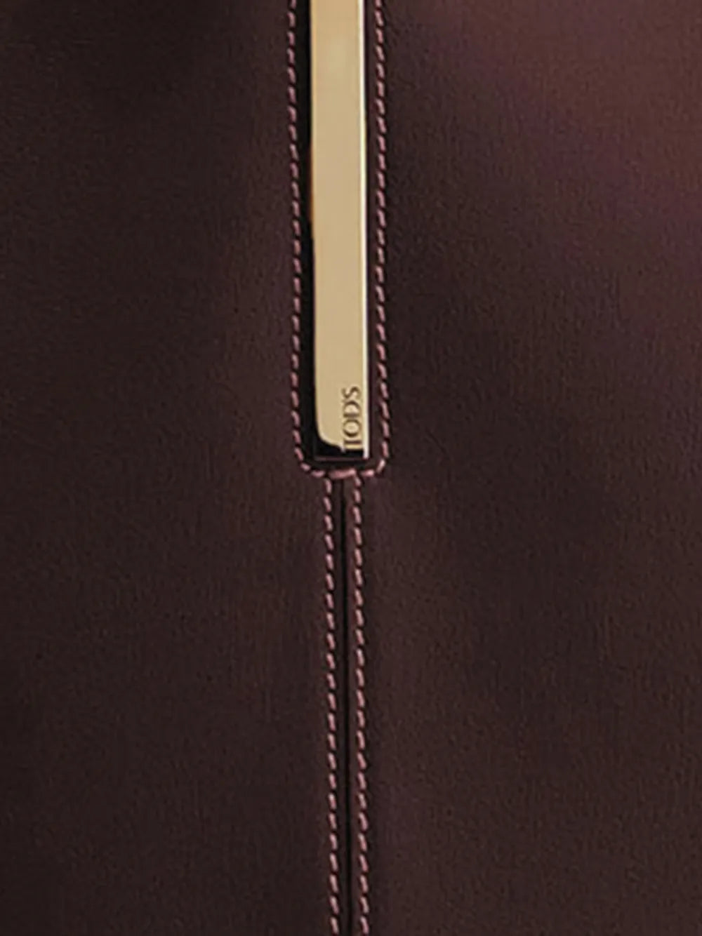 small leather tote bag