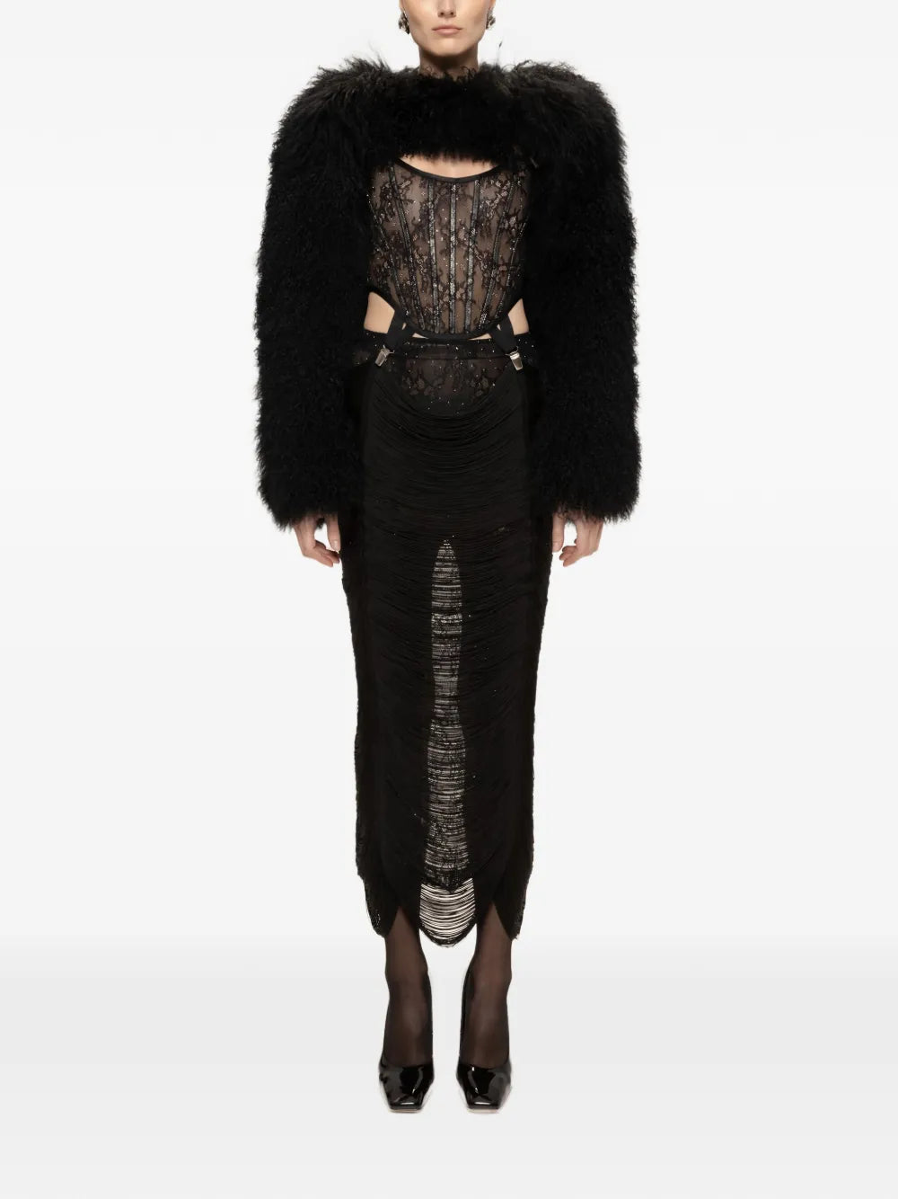 Lace Midi Dress