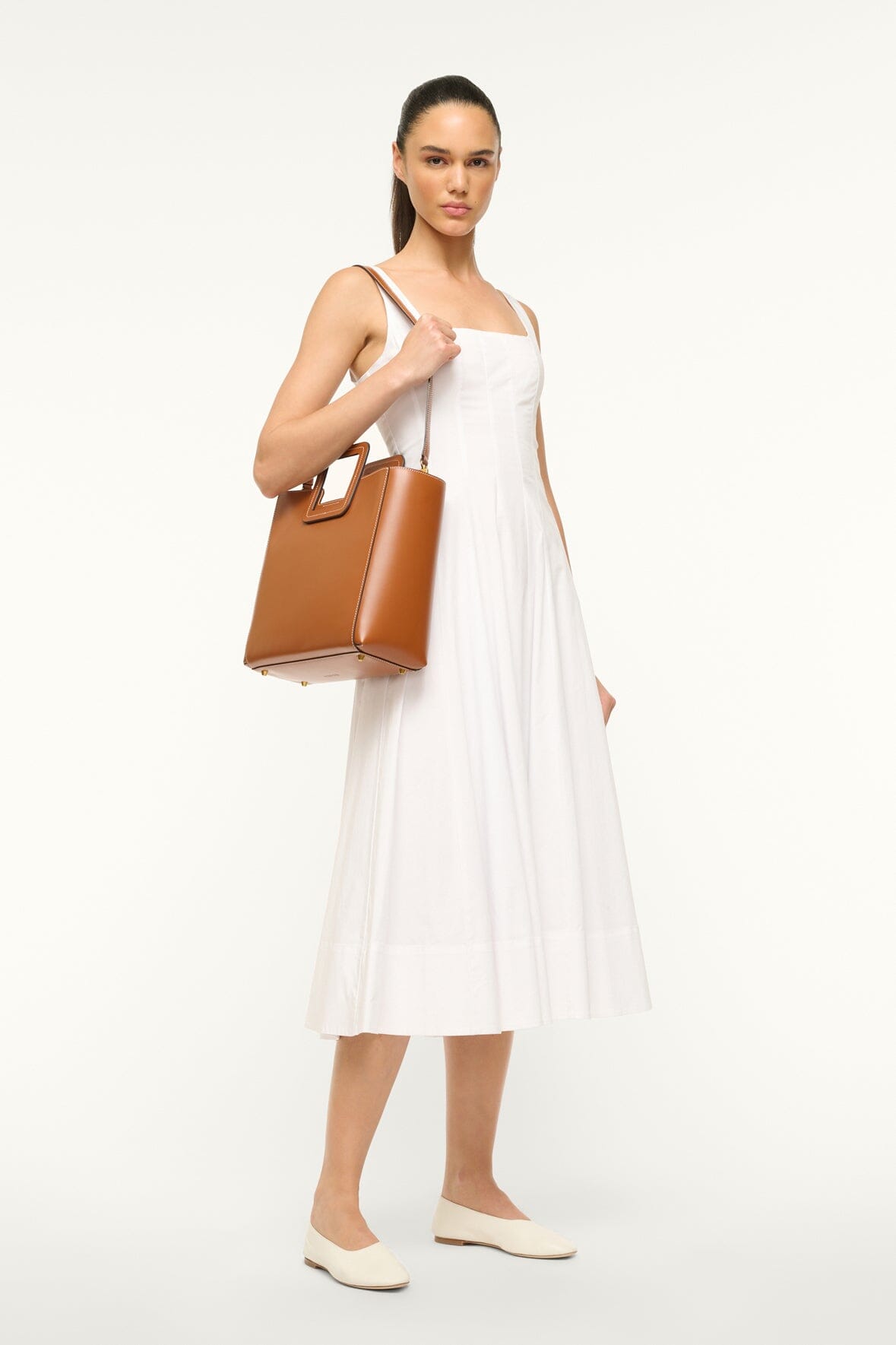 SHIRLEY LEATHER BAG SADDLE