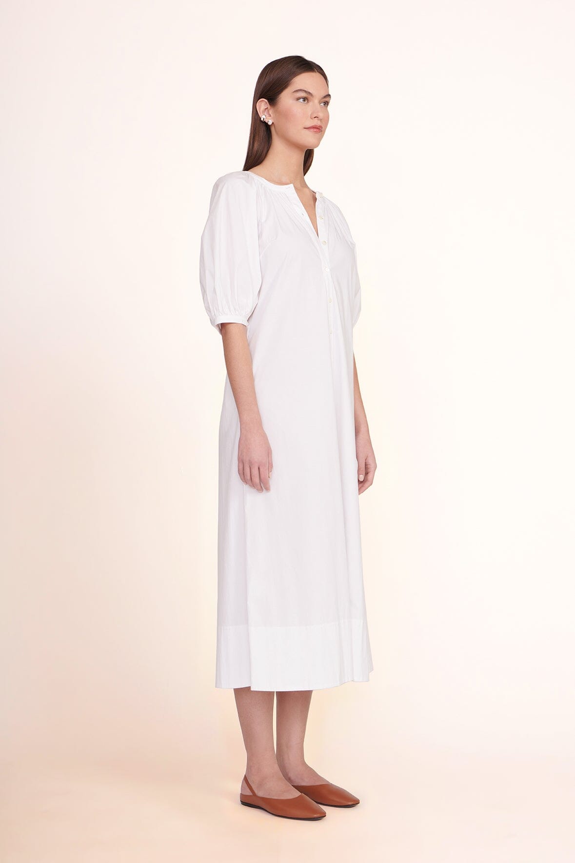 VINCENT DRESS WHITE
