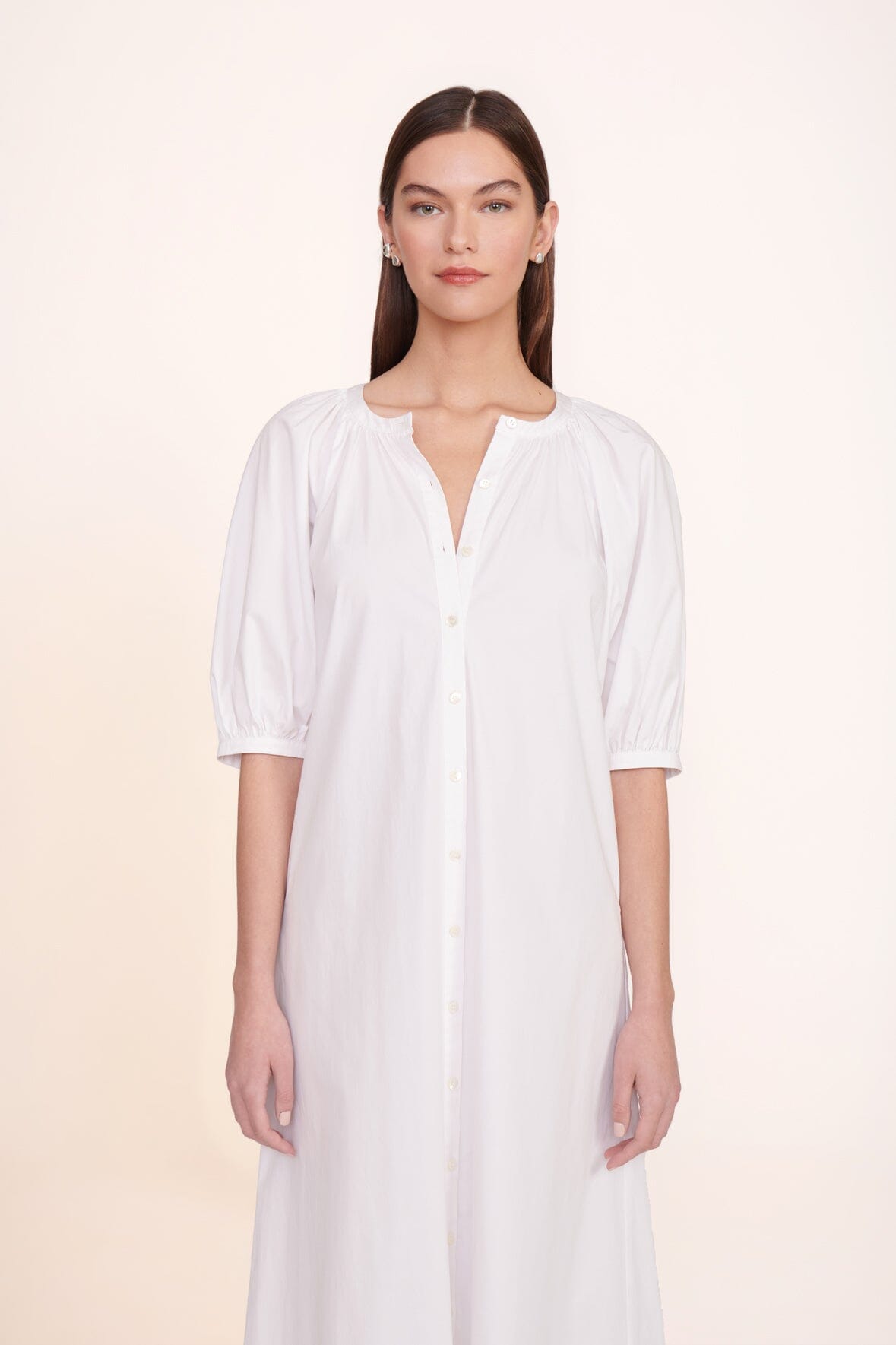 VINCENT DRESS WHITE
