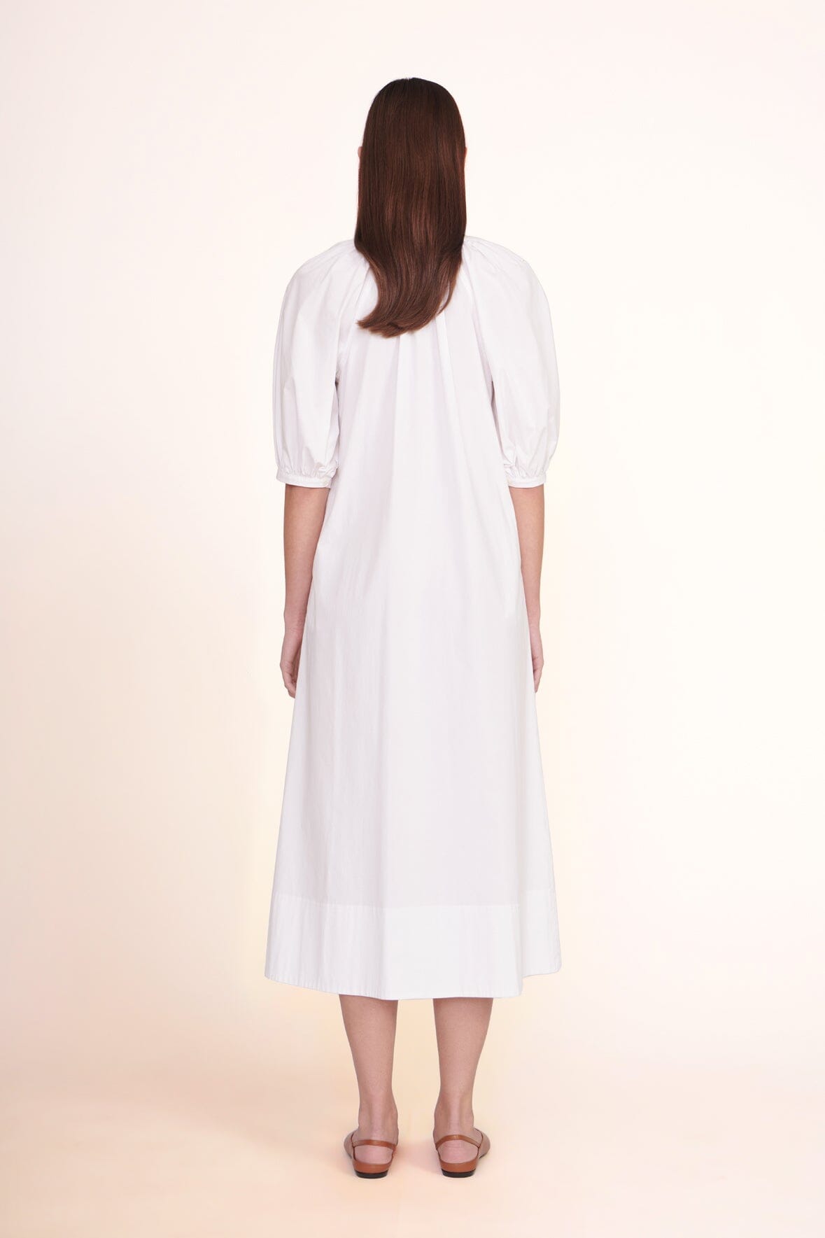 VINCENT DRESS WHITE