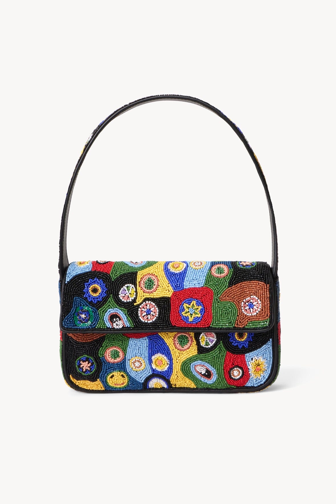 TOMMY BEADED BAG BLACK MILLEFIORI