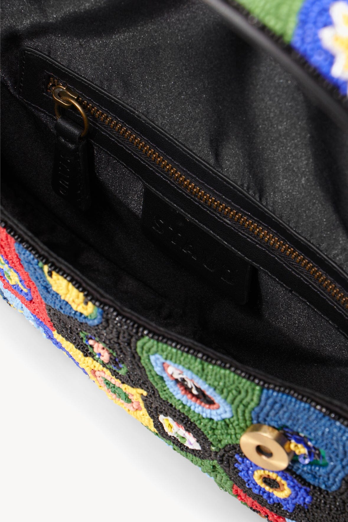 TOMMY BEADED BAG BLACK MILLEFIORI