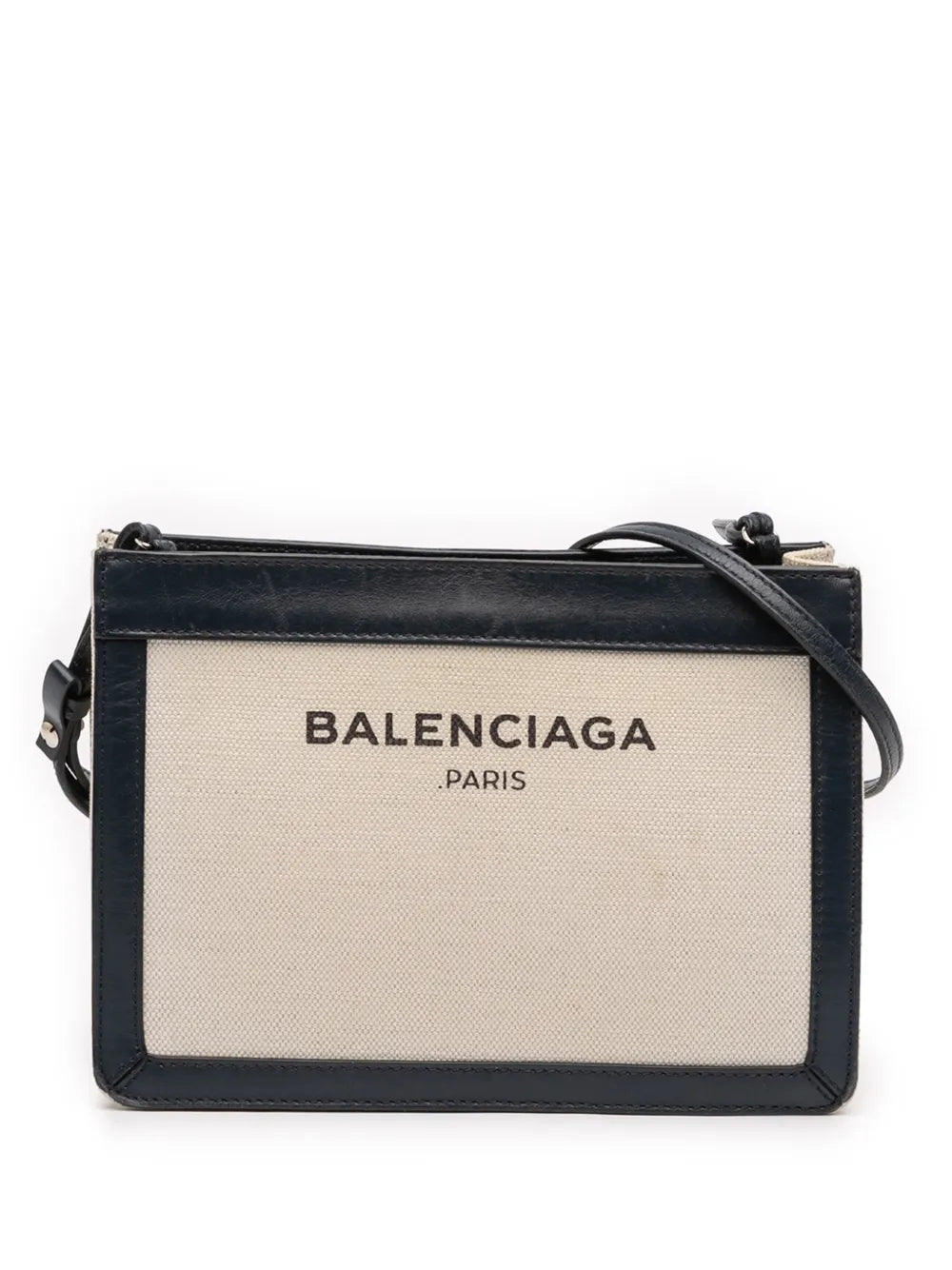 2016 Canvas Navy Pochette crossbody bag