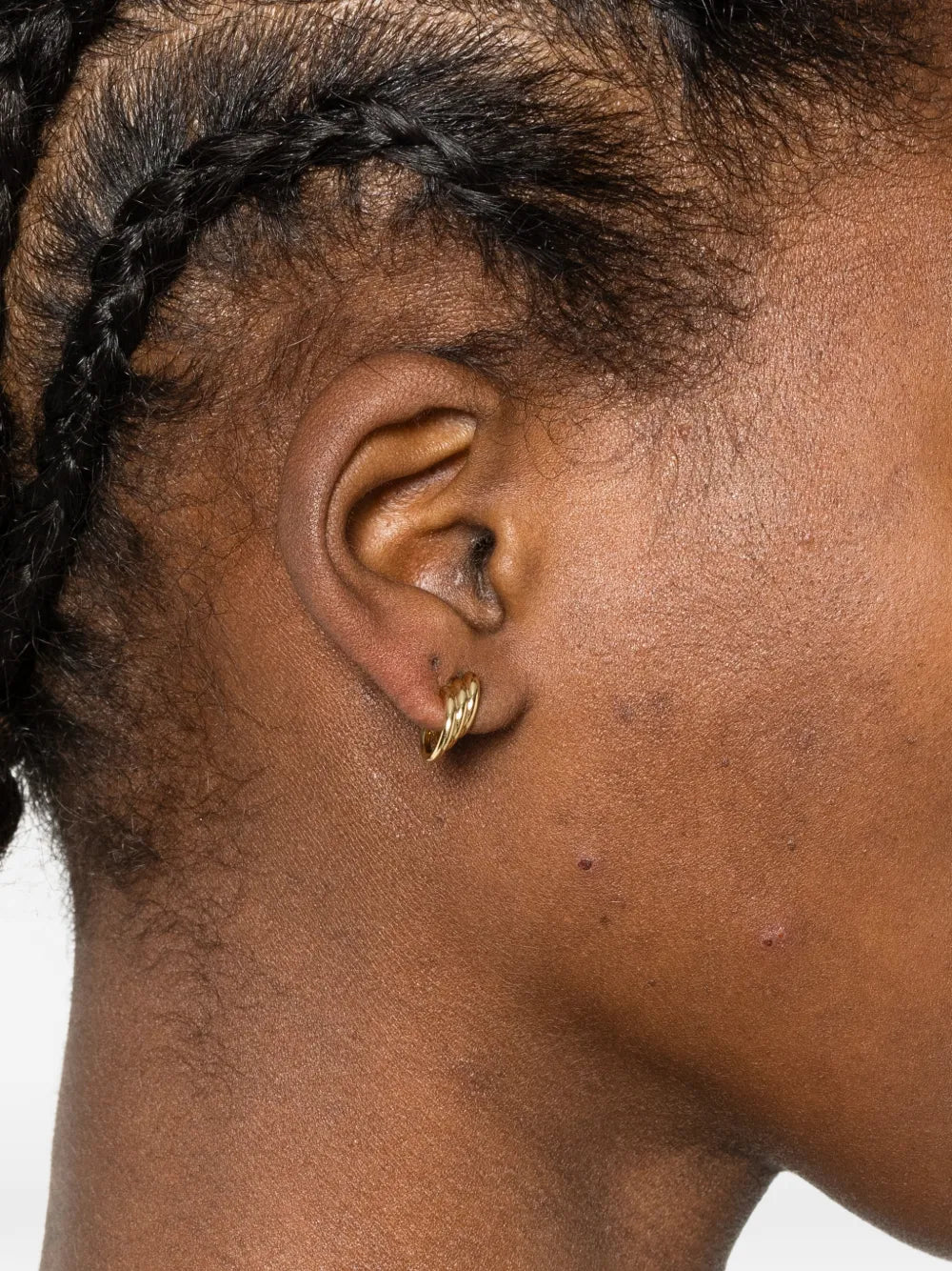 Bound hoop earrings (size 1)