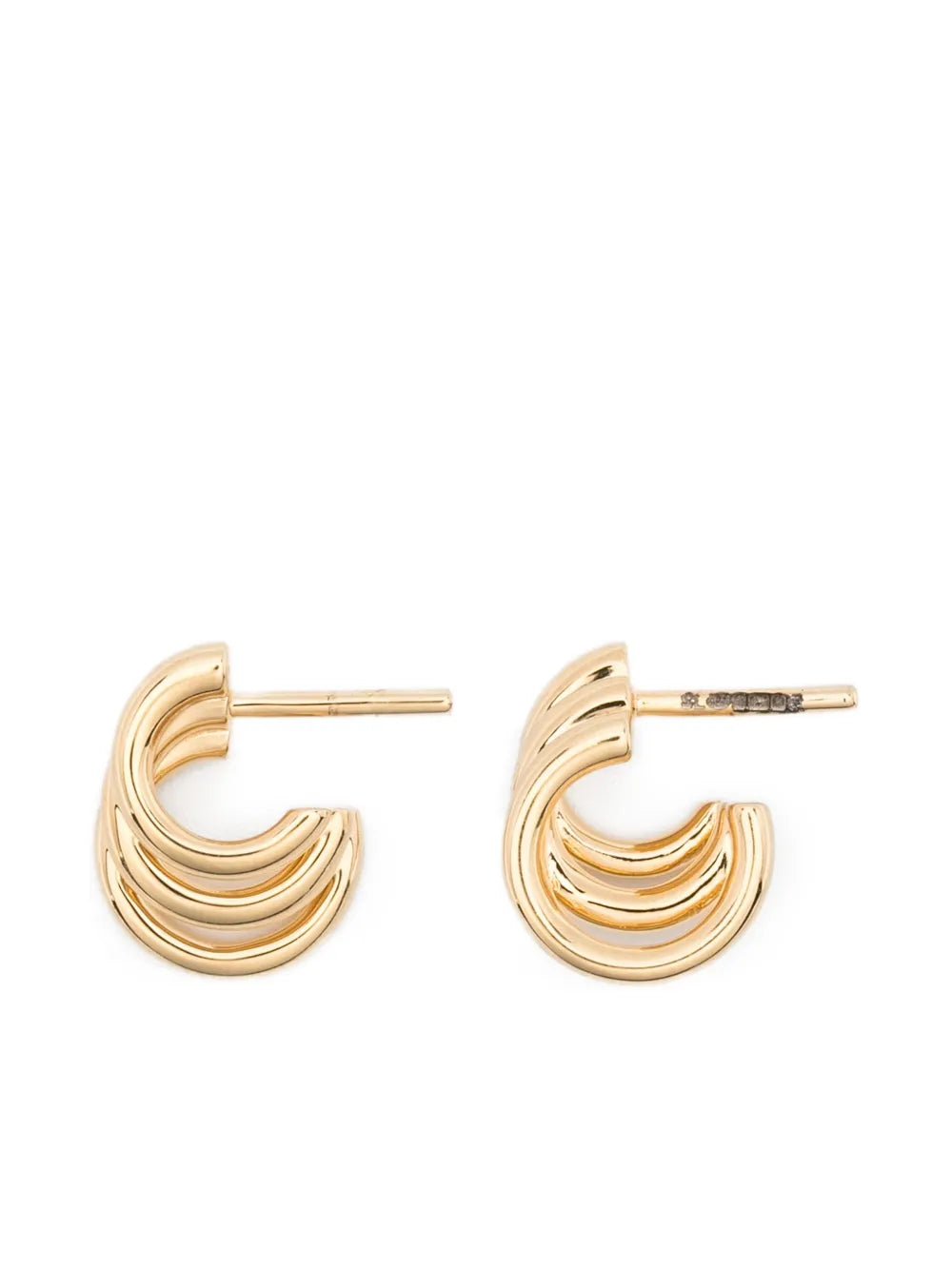 Bound hoop earrings (size 1)