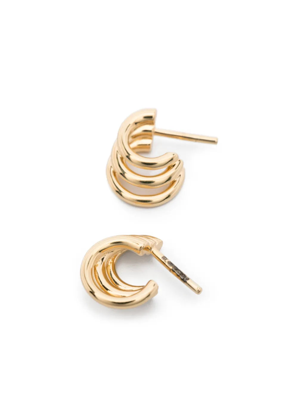 Bound hoop earrings (size 1)