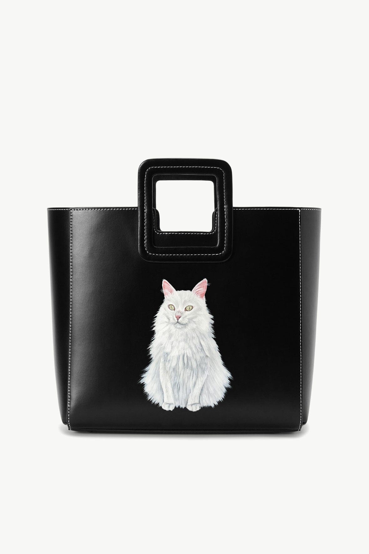 CUSTOM SHIRLEY LEATHER BAG BLACK