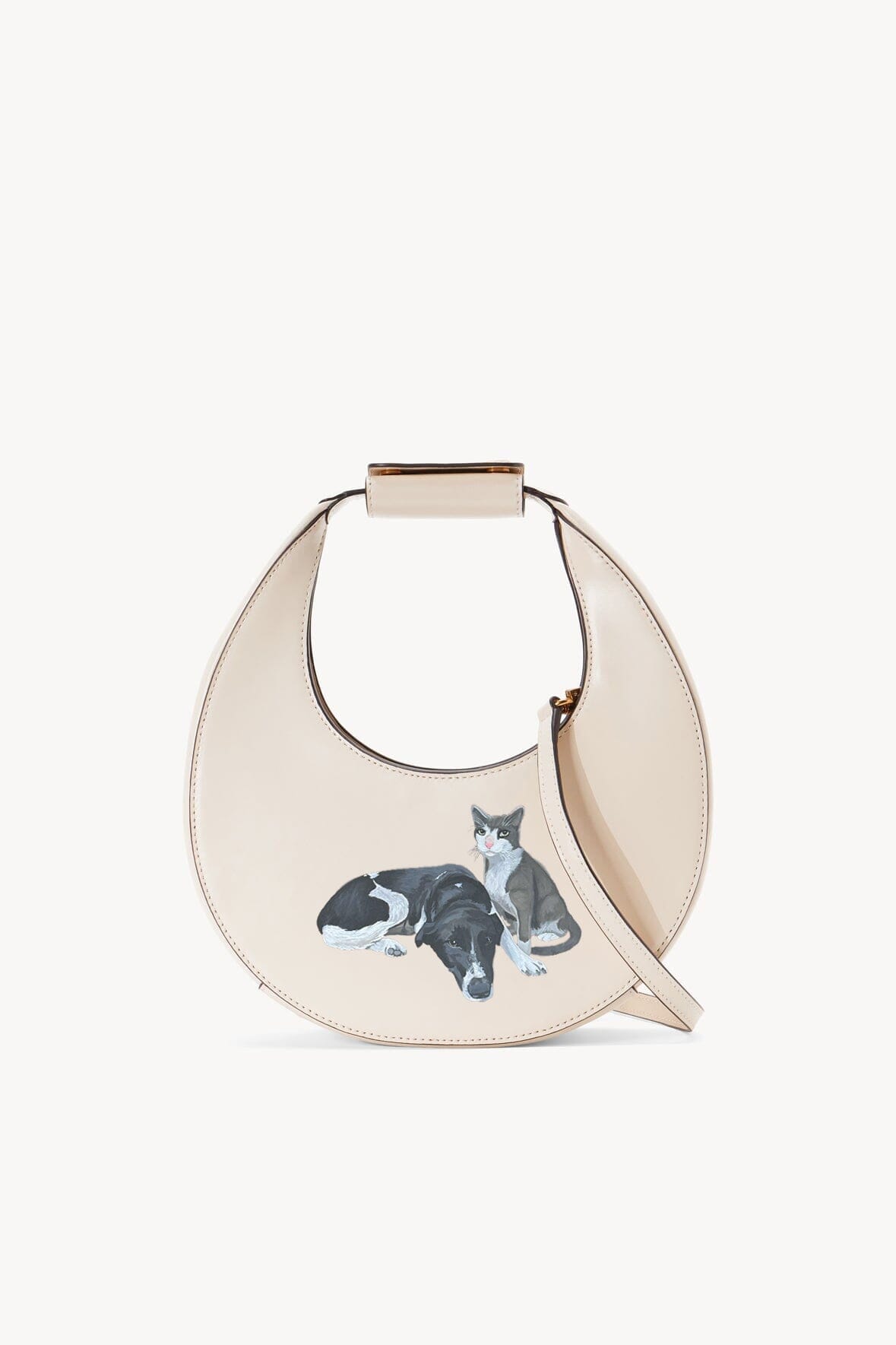 CUSTOM MINI MOON BAG CREAM
