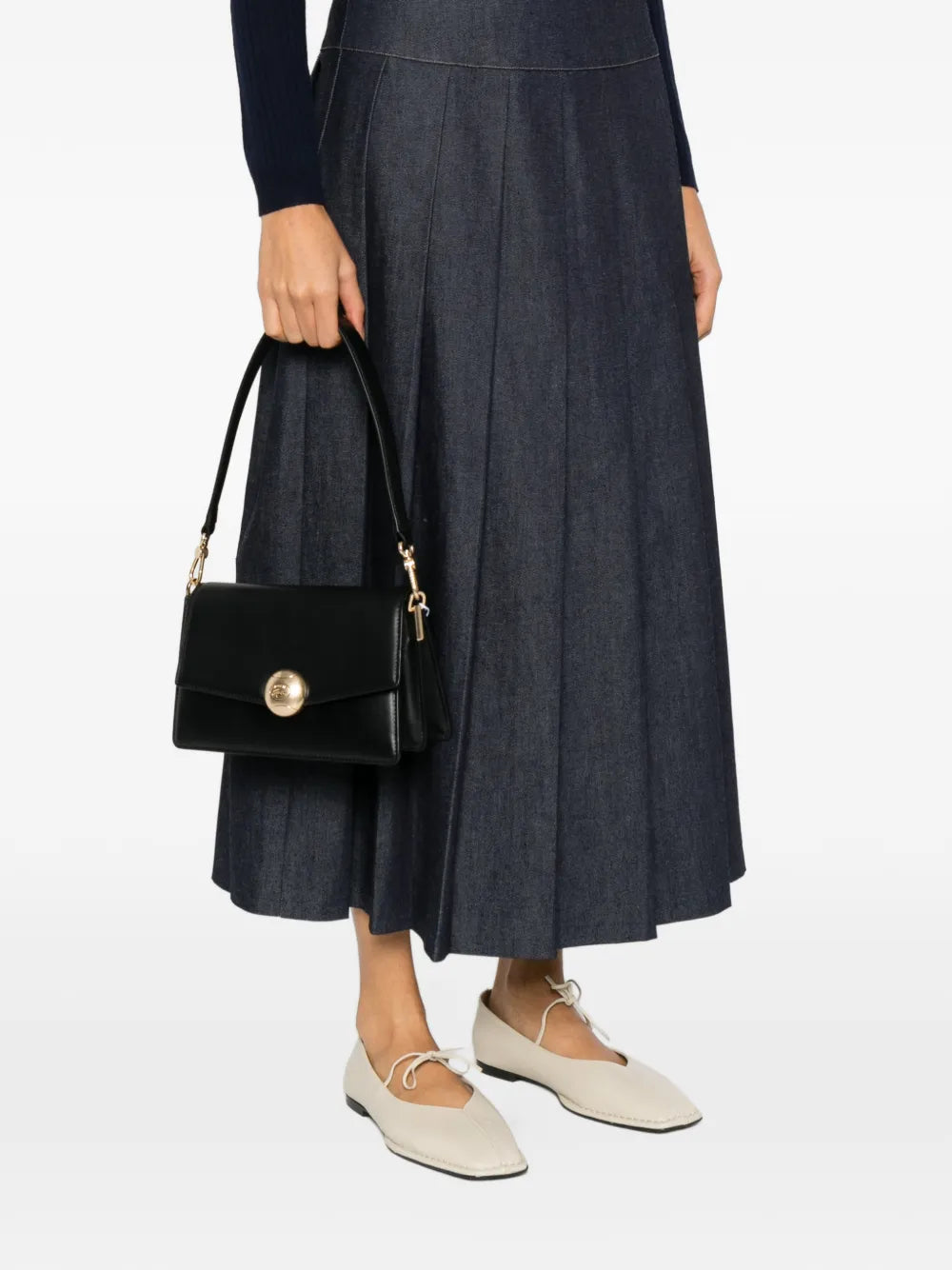 Tennis Bliss gold-tone detail mini bag
