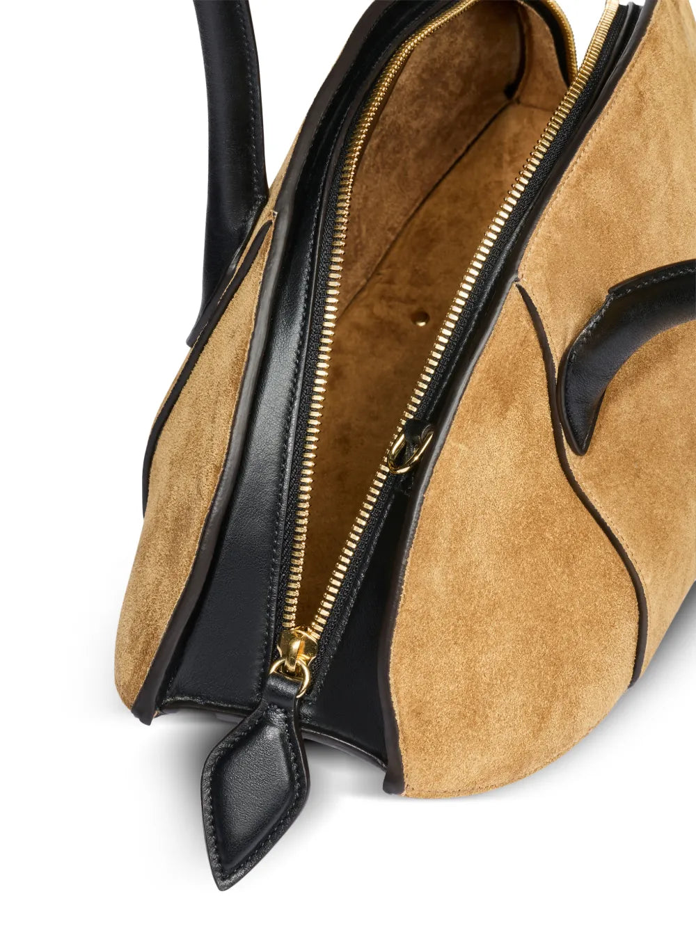 medium Le Bal suede zip shoulder bag