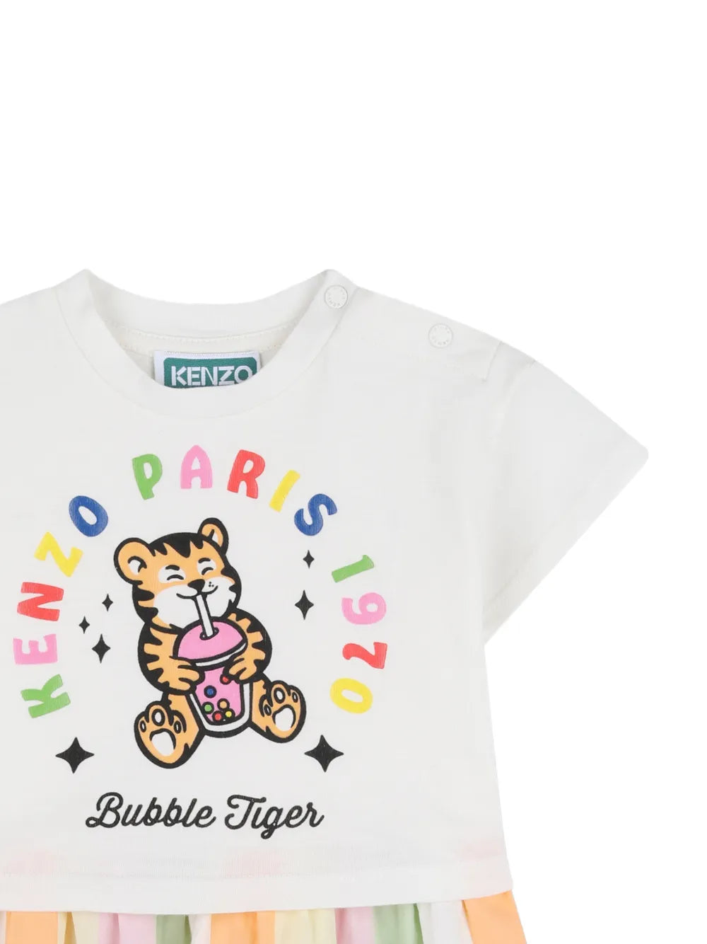 Bubble Tiger striped dress
