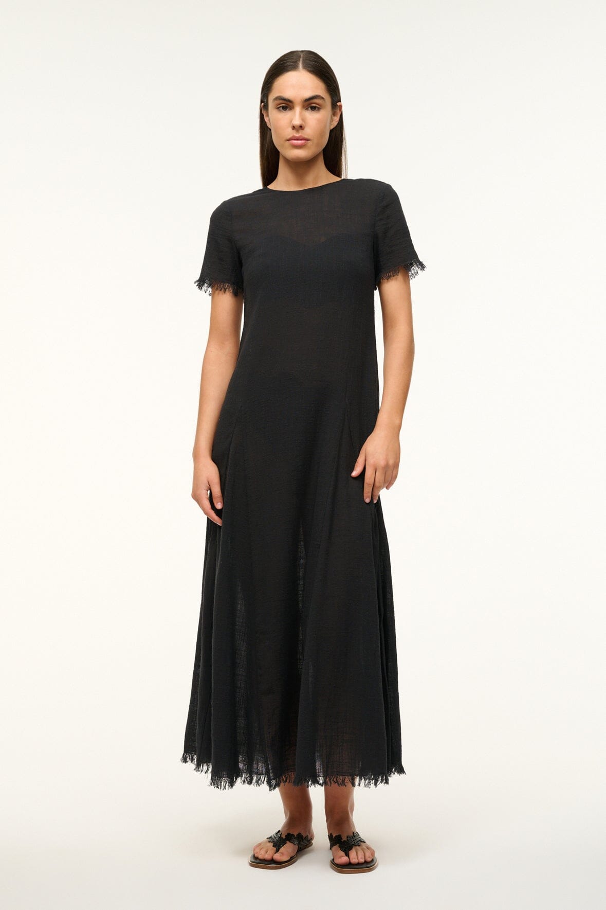 LE HAVRE COVERUP DRESS BLACK