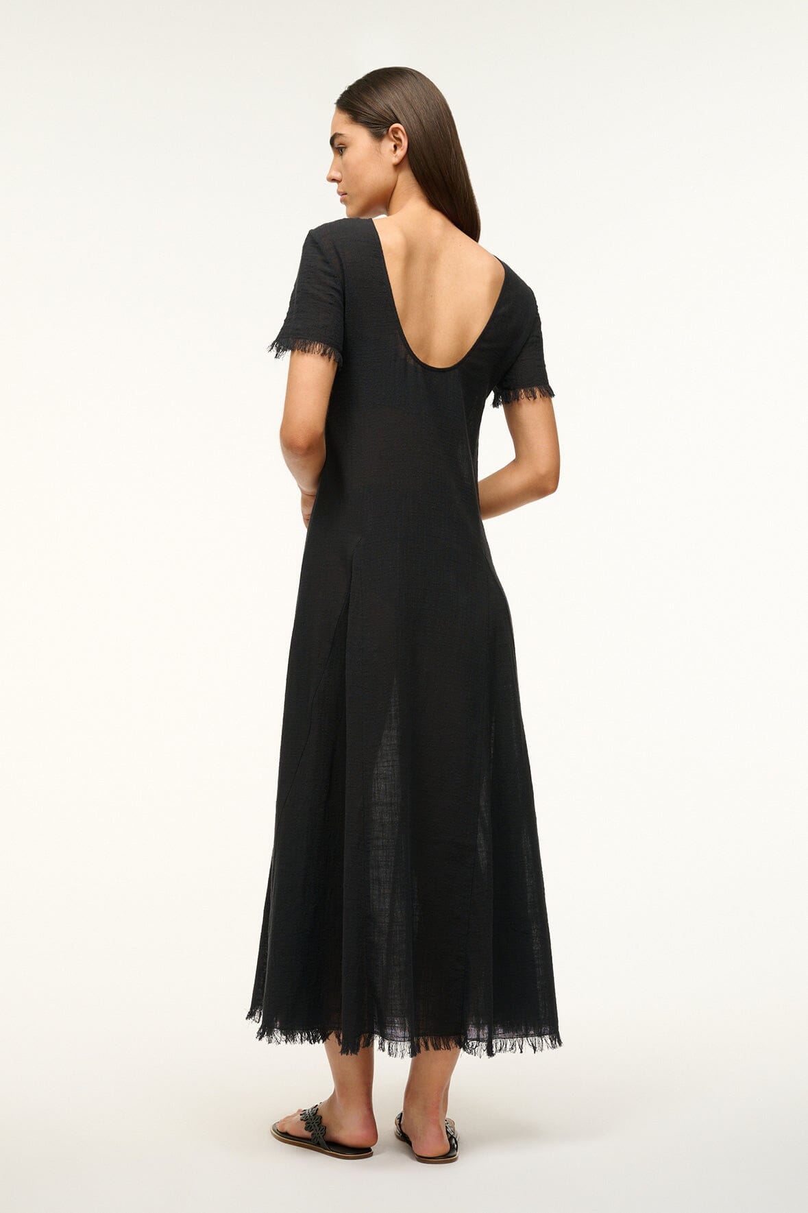 LE HAVRE COVERUP DRESS BLACK